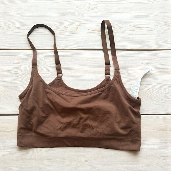YITTY Brown Seamless Bra Bralette Size XL / XXL - Picture 1 of 7